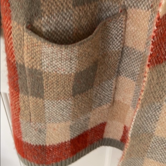 Cyrus XL open front Hooded Cardigan Coat with Pockets - Picture 8 of 11